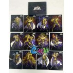 Saint Seiya - 30th Anniversary Commemorative 12 Gold Flash Card / 12 Gold Postcard 